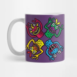 Finger Puppet Monsters Mug